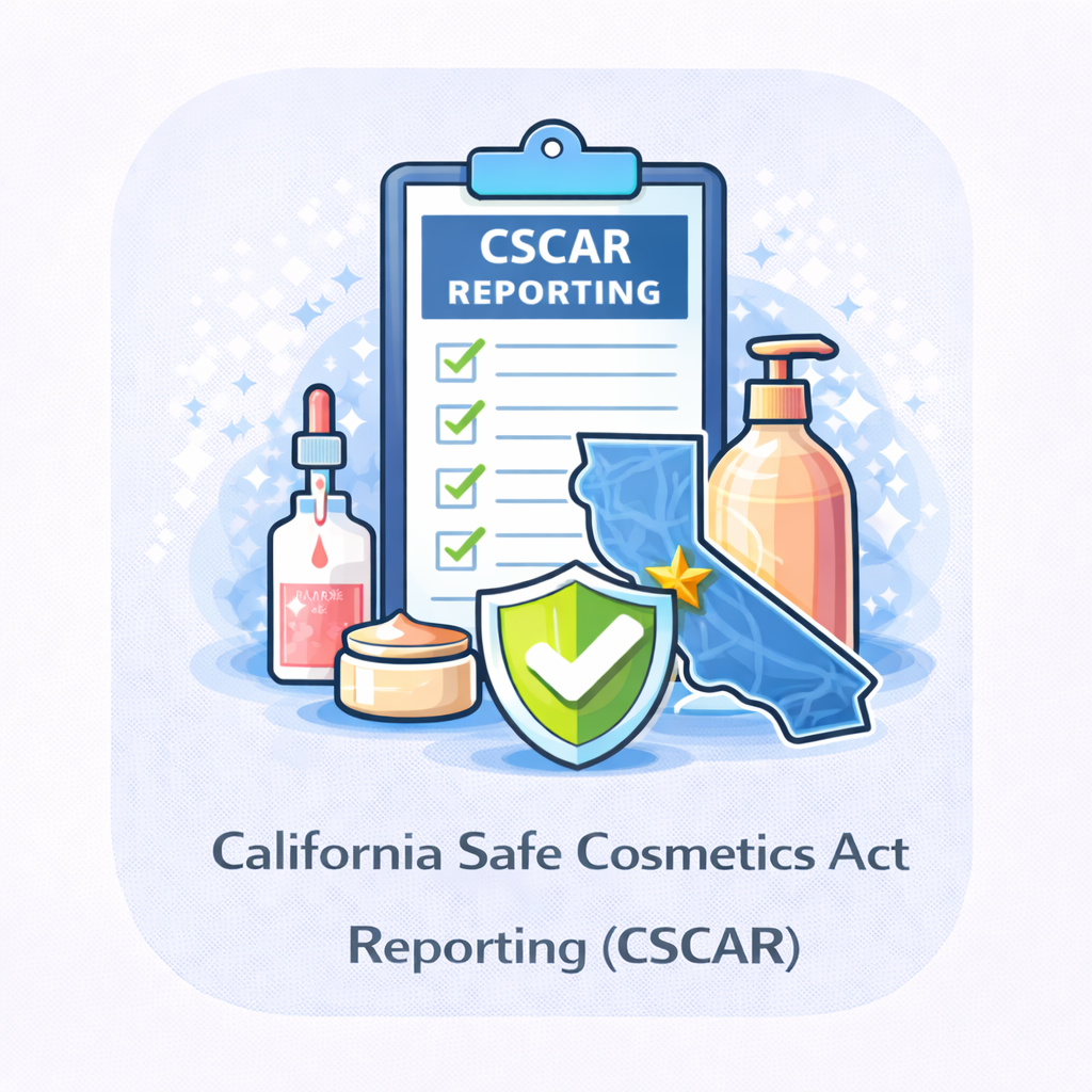 California Safe Cosmetics Act Reporting (CSCAR)