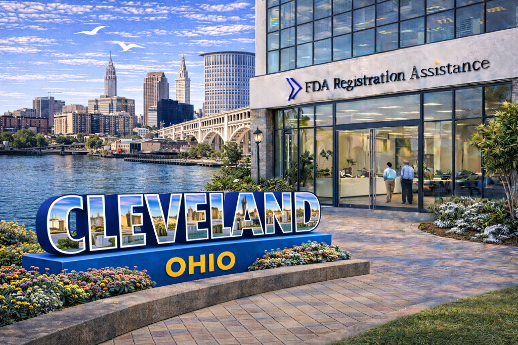 FDA registration and consulting in Cleveland, Ohio — medical device, food, drug and cosmetic compliance