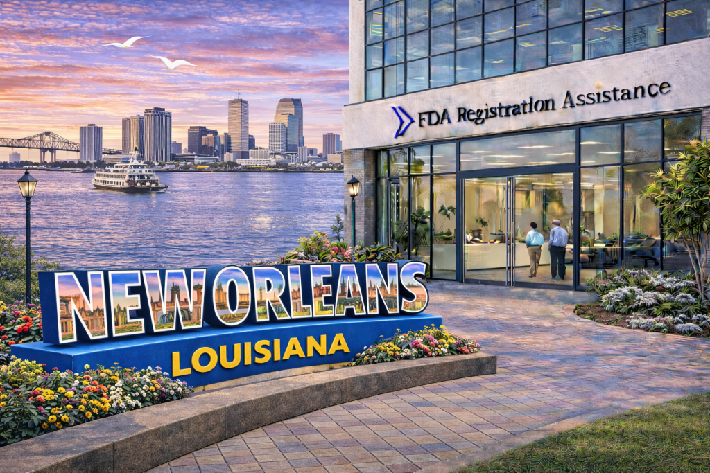 U.S FDA Consulting Services in New Orleans, Louisiana FDA registration and consulting in New Orleans, Louisiana — coffee, food, import, device and cosmetic compliance