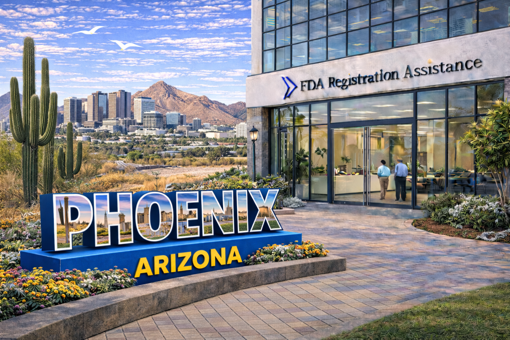 FDA registration and consulting in Phoenix, Arizona — medical device, drug, food and cosmetic compliance