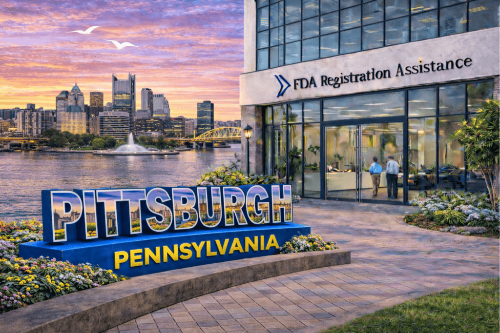 FDA registration and consulting in Pittsburgh, Pennsylvania — medical device, drug, food and cosmetic compliance