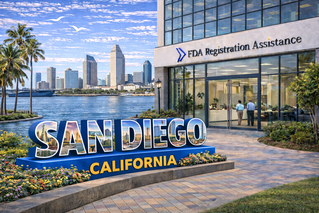 FDA registration and consulting in San Diego, California — medical device, biotech, food and cosmetic compliance