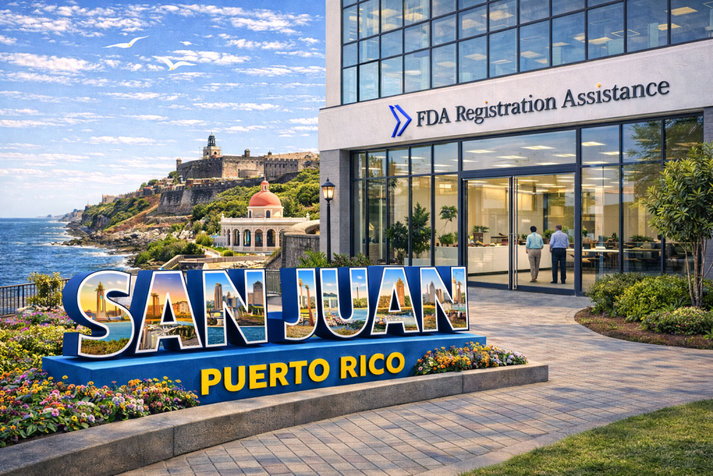 FDA registration and consulting in San Juan, Puerto Rico — pharmaceutical, medical device, food and cosmetic compliance