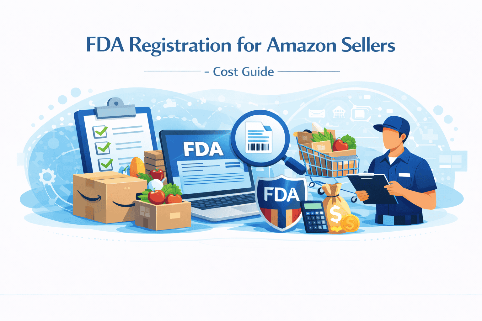 FDA Registration for Amazon Sellers l Cost Guide